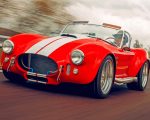 Red Shelby Cobra paint by numbers