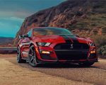 Red Shelby Mustang Paint by numbers
