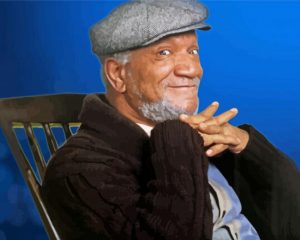 Redd Foxx paint by numbers