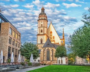 st thomas church Leipzig paint by numbers