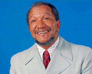 Redd Foxx paint by numbers