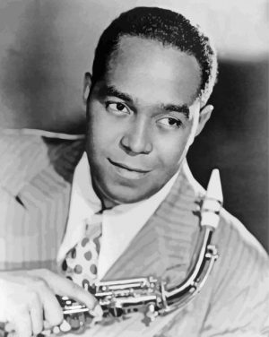 Vintage Charlie Parker Paint by numbers