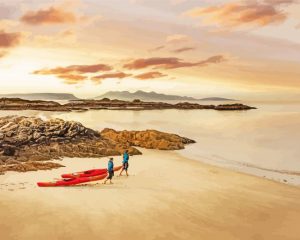 Arisaig Scotland paint by numbers