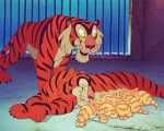 Disney Tiger Animation paint by numbers