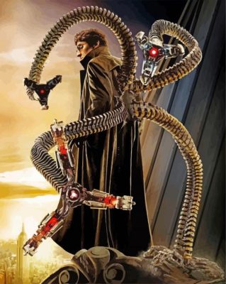 Dr Otto Octavius paint by numbers