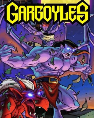 Gargoyles Serie paint by numbers