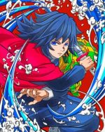 Giyu Tomioka paint by numbers