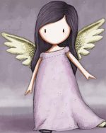 Gorjuss Angel Girl paint by numbers
