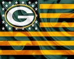 Greenbay Logo Flag paint by numbers