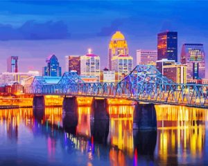 Kentucky United States paint by numbers
