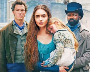Les Miserables Movie paint by numbers