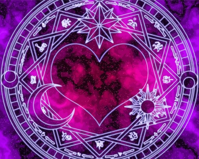 Magic Circle paint by numbers