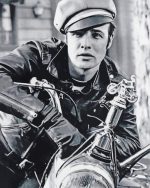 Marlon Brando paint by numbers