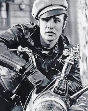Marlon Brando paint by numbers
