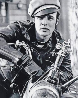 Marlon Brando paint by numbers