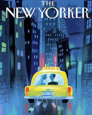 New Yorker Cover paint by numbers