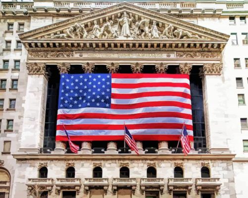 NY Stock Exchange paint by numbers