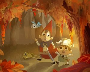 Over The Garden Wall Cartoon paint by numbers
