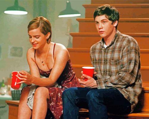 Perks of being a wallflower movie characters paint by numbers
