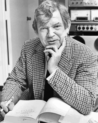 Robert Hughes Black And White paint by numbers