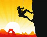 Rock Climbing paint by numbers