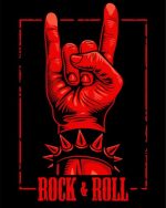 Rock And Roll paint by numbers