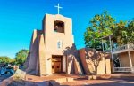 San Miguel Chapel Santa Fe Nm paint by numbers