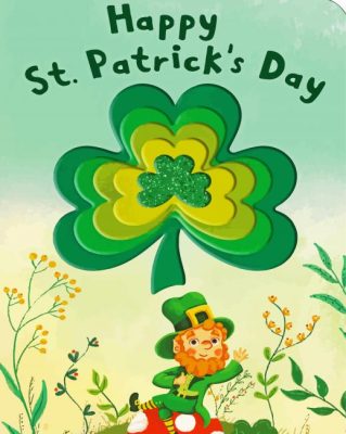 St Patricks paint by numbers