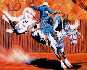 The Bareback Rider paint by numbers