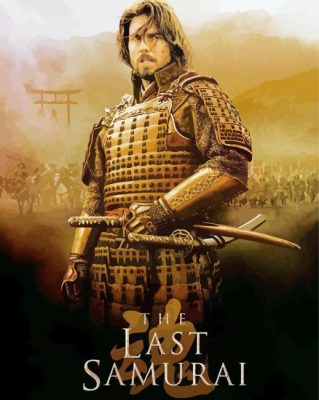 The Last Samurai paint by numbers
