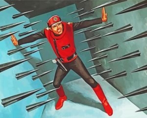 The Captain Scarlet End Titles paint by numbers