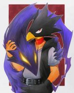 Tokoyami My Hero Academia paint by numbers