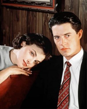 Twin Peaks Characters paint by numbers