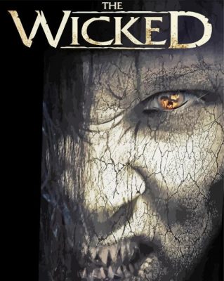 Wicked Movie poster paint by numbers