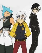 Aesthetic Soul Eater paint by numbers