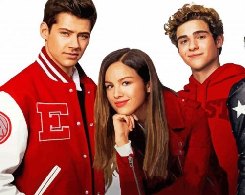 Aesthetic High School Musical paint by numbers