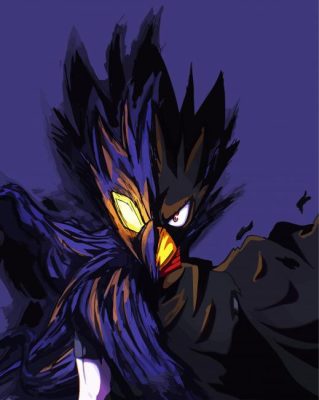 Aesthetic Tokoyami paint by numbers