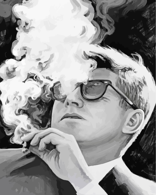 John F Kennedy paint by numbers