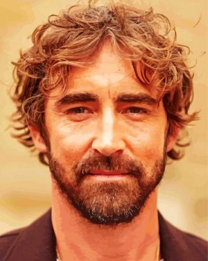 Lee Pace paint by numbers
