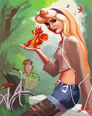 modern aurora art paint by number