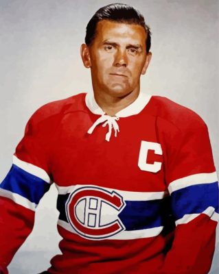 Rocket Richard paint by numbers