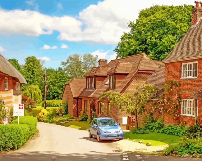 St Mary Mead paint by numbers