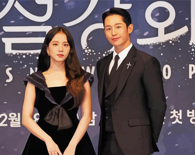 The Korean Drama Snowdrop paint by numbers