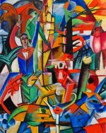 Bucolic Landscape Campendonk paint by numbers