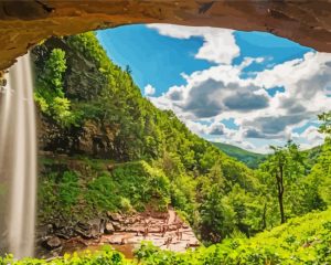 Catskill Mountains paint by numbers