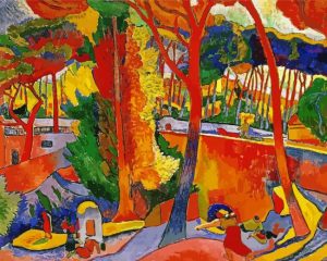Estaque Derain paint by numbers