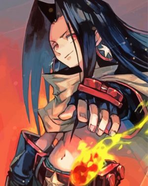 Hao Asakura From Shaman King Anime paint by numbers