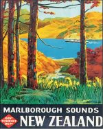 New Zealand Landscape paint by numbers