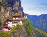 Paro Taktsang Bhutan paint by numbers