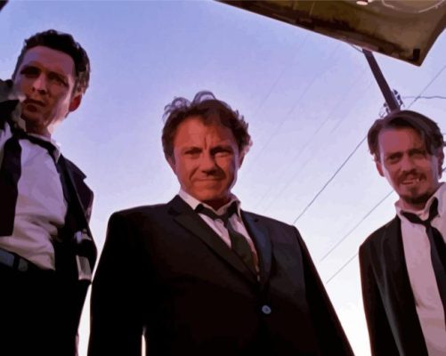 Reservoir Dogs Movie paint by numbers